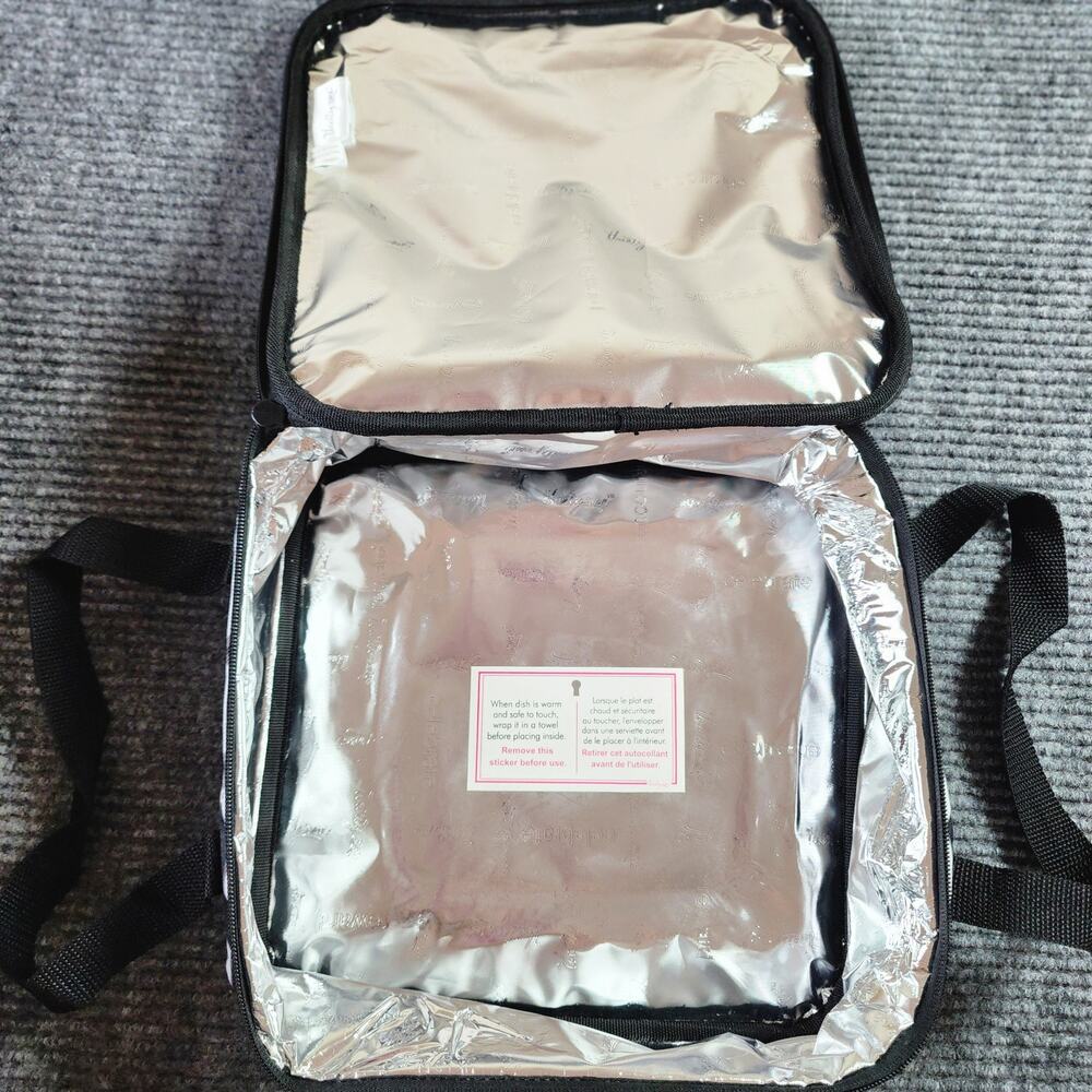 Thirty-One 12" Casserole Perfect Potluck Square Thermal Carrier Set Hot Cold - Picture 6 of 8